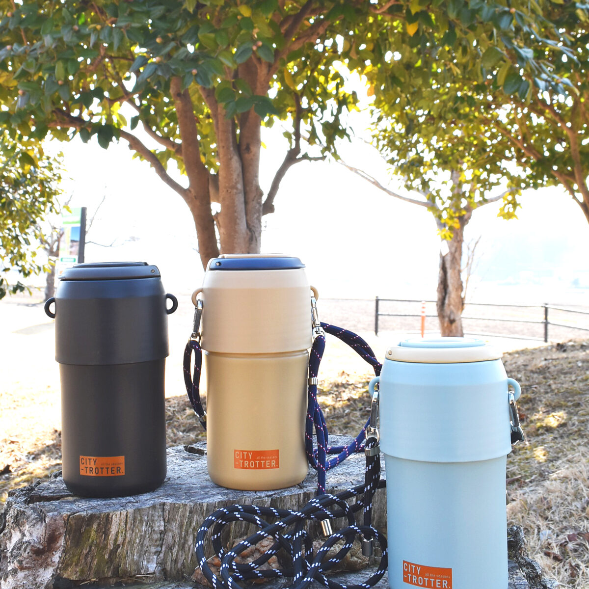 シティートロッター　ステンレスサーモペットボトルホルダ－